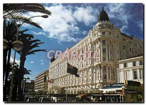 Cartes postales moderne Cannes Alpes Maritimes Sur la Croisette le Carlton