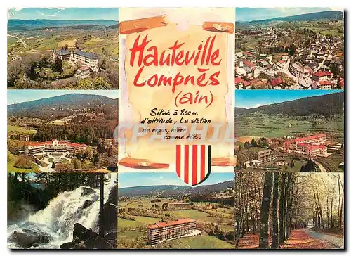 Cartes postales moderne Hauteville Lompnes Ain La station de repos hiver comme ete