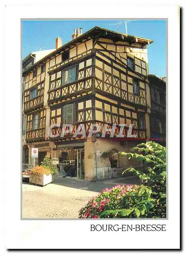 Cartes postales moderne Bourg en Bresse Ain Le Maison de Bois