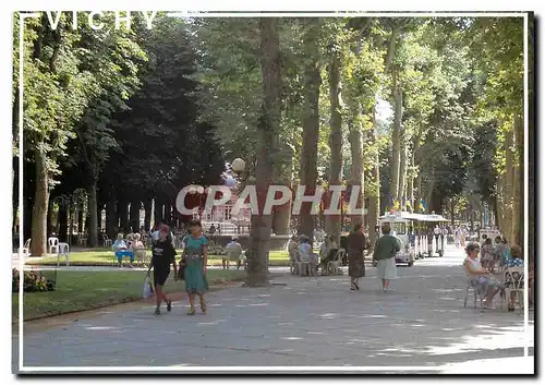 Cartes postales moderne Allier Vichy Le parc des sources