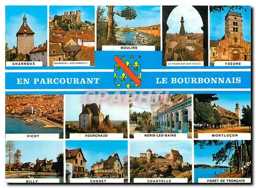 Cartes postales moderne En Parcourant le Bournonnais Allier