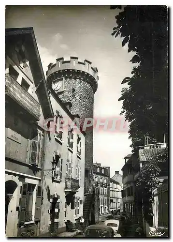 Moderne Karte Vichy Allier La Tour avec son Horloge