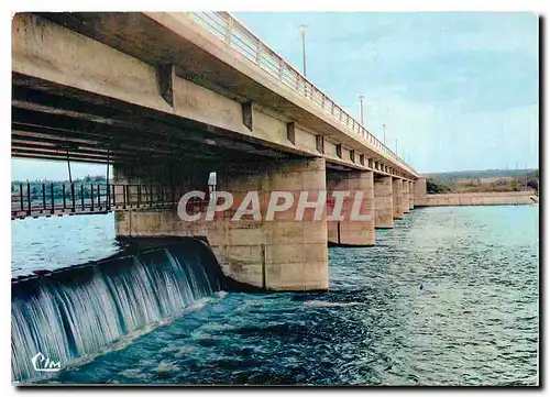 Cartes postales moderne Vichy Allier Lac d'Allier Le Pont Barrage La Cascade