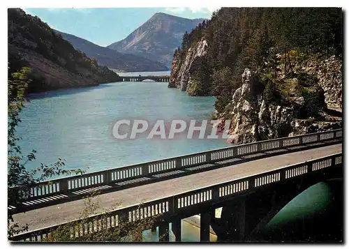 Cartes postales moderne Lac de Castillon Alpes de Haute Provence Pont d'Angles et Pont Julien