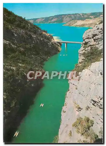 Moderne Karte Var Alpes de Haute Provence