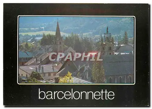 Moderne Karte Barcelonnette Alpes de Haute Provence
