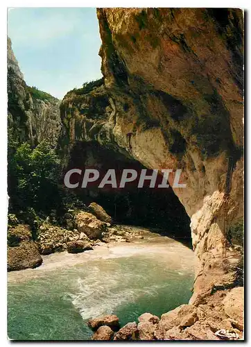 Moderne Karte Gorges du Verdon Le Grand Canon La Baume aux Pigeons