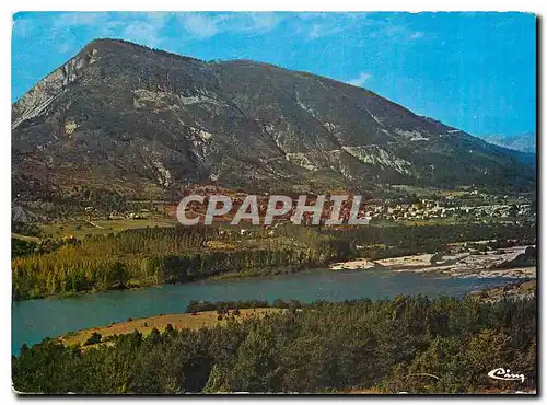 Cartes postales moderne St Andre Les Alpes Alpes de Hte Prov Vue generale et le lac au flanc du Verdon