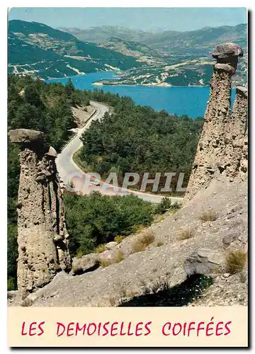 Cartes postales moderne Les Alpes Sur la route Briancon Barcelonnette