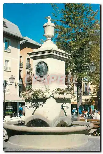 Cartes postales moderne Barcelonnette Fontaine de la Place Jacques Antoine Manuel