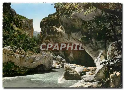 Moderne Karte Les Gorges du Verdon La Baume aux Pigeons