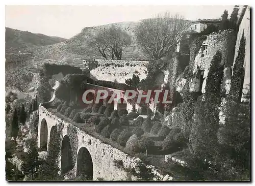 Moderne Karte Gourdon Les jardins du Chateau