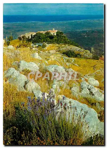 Moderne Karte Gourdon La Sarrazine Alpes Maritimes Le Village perche