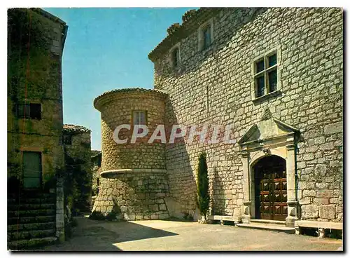 Moderne Karte Gourdon Alpes Maritimes Le Vieux Chateau