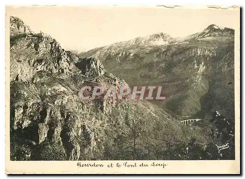 Cartes postales moderne Gourdon et le Pont au Loup