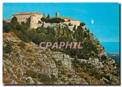Moderne Karte Gourdon Cote d'Azur French Riviera L'arriere pays pittoresque