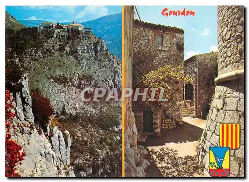 Cartes postales moderne Gourdon Alpes Maritimes Pittoresque village de la Cote d'Azur sur le circuit des Gorges du Loup