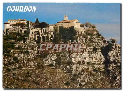 Cartes postales moderne Gourdon Alpes Maritimes