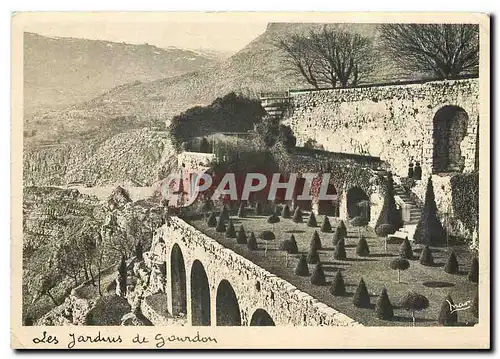 Moderne Karte Les Jardins de Gourdon