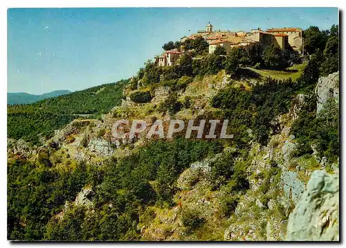 Cartes postales moderne Gourdon La Sarrazine Alpes Maritimes Village perche a la pointe d'un eperon rocheux