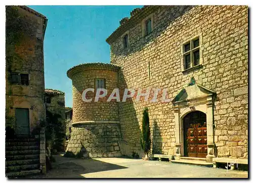 Moderne Karte Gourdon Alpes Maritimes Le Vieux Chateau