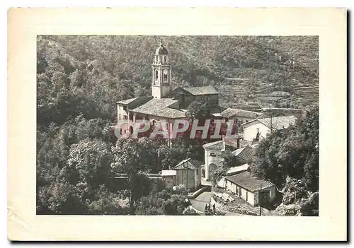 Cartes postales moderne Sanctuaire de ND de Laghet AM Vue aerienne