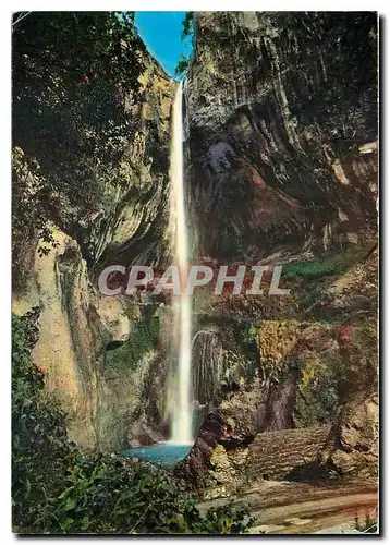 Cartes postales moderne Excursion des Gorges du Loup Cote d'Azur la Cascade de Courmes