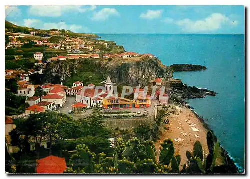 Moderne Karte Camara de Lobos Madeira Vista de vila