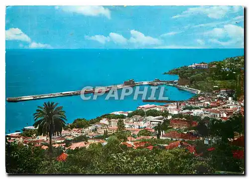 Moderne Karte Funchal Madeira Vista de cidade e do Porto