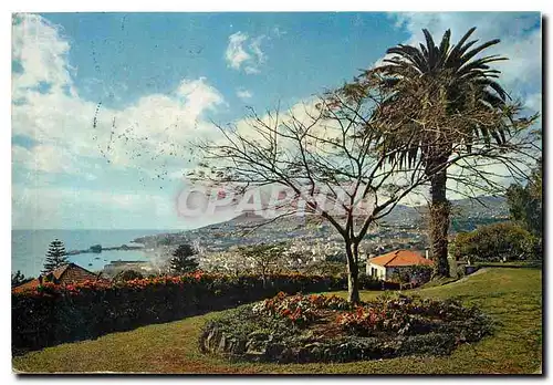 Cartes postales moderne Looking down and across Funchal from a Quinta on the East side of Town Madeira