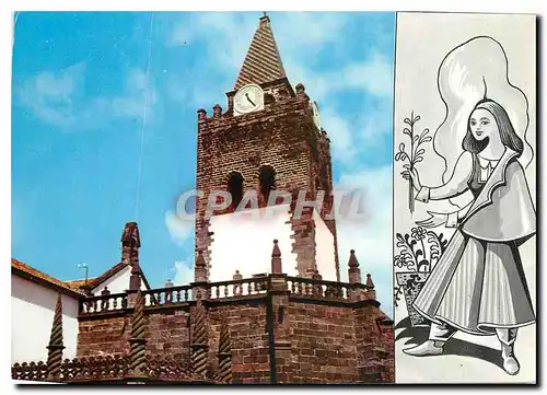Cartes postales moderne Madeira Clocher de la Cathedrale du Funchal