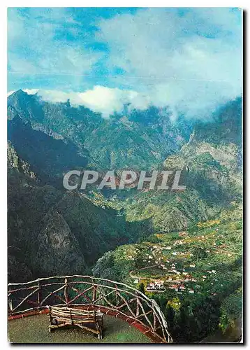 Cartes postales moderne Ilha de Madeira Portugal Vue depuis le Belvedere des Nonnes