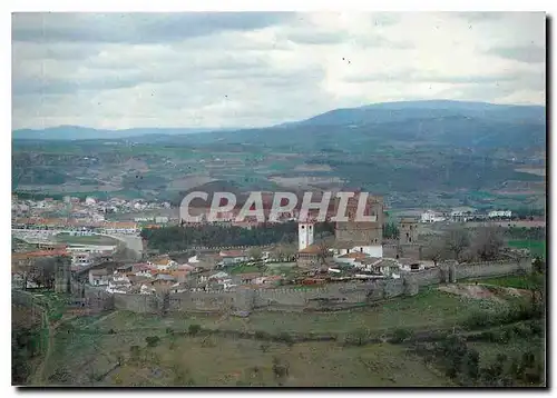 Moderne Karte Braganca Portugal Vue partielle de Braganca