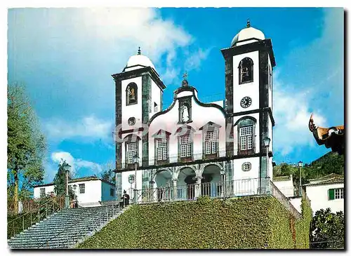 Moderne Karte Monte Madeira Eglise de Monte