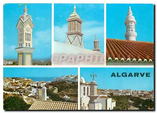 Moderne Karte Algarve Portugal