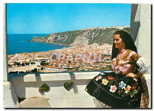 Moderne Karte Nazare Vue generale