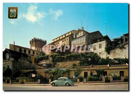 Moderne Karte Chavez Portugal Casas tipicas e Castelo