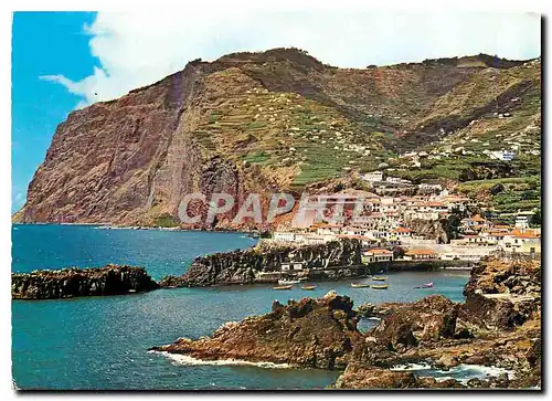 Moderne Karte Camara de Lobos Madeira