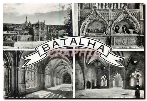 Cartes postales moderne Batalha Claustro Real Tumulo dos Infantes