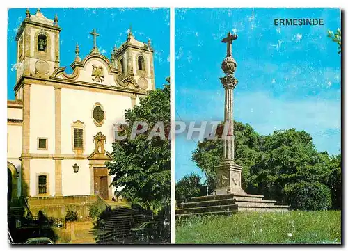 Moderne Karte Ermesinde Portugal Igreja de Formiga Cruzeim