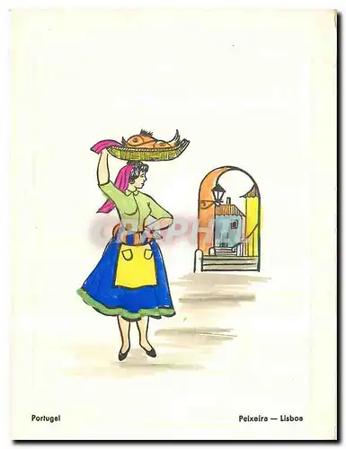 Cartes postales moderne Portugal Peixeira Lisboa