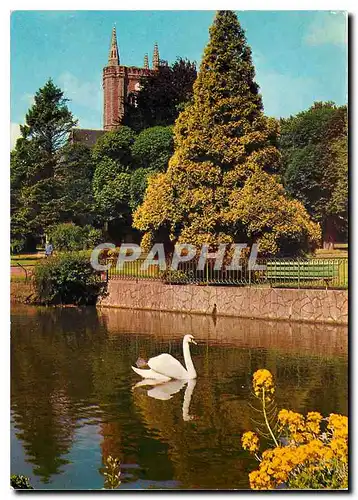 Cartes postales moderne Hazebrouck Nord Le Jardin Public