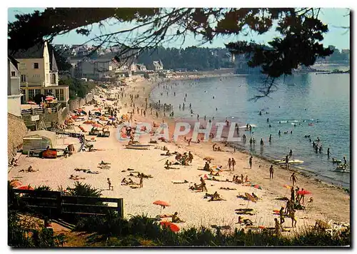 Moderne Karte La Bretagne en Couleurs La plage des Sables Blancs