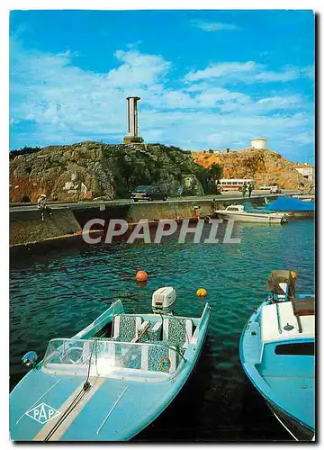 Moderne Karte Saint Pierre sur Mer Le Port le Monument Brossolette