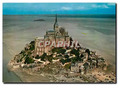 Moderne Karte Le Mont Saint Michel Manche Cette Merveille de l'Occident au confins