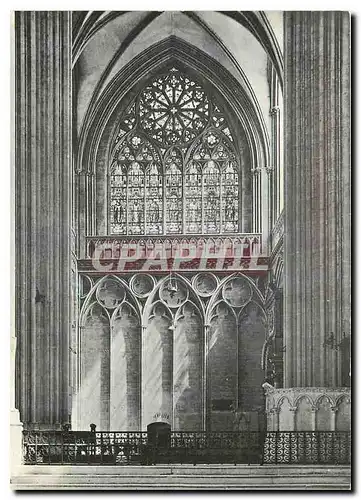 Cartes postales moderne Bayeux Cathedrale Notre Dame Le Transept Mur et Fenestrage du Croisillon Nord