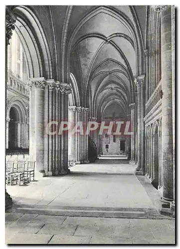 Moderne Karte Bayeux Cathedrale Notre Dame Bas cote Nord