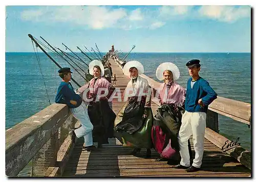 Cartes postales moderne La Cote d'Opale Groupe Folklorique des Dames de la Halle Calais Pas de Calais