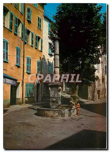 Cartes postales moderne Vieux Villages Varois Callas La Placette de la Paix