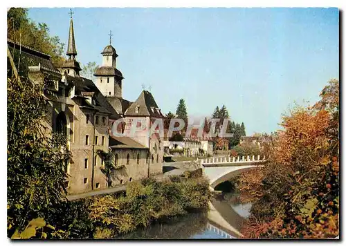 Cartes postales moderne Betharram Sanctuaire de Notre Dame Monastere et Gave